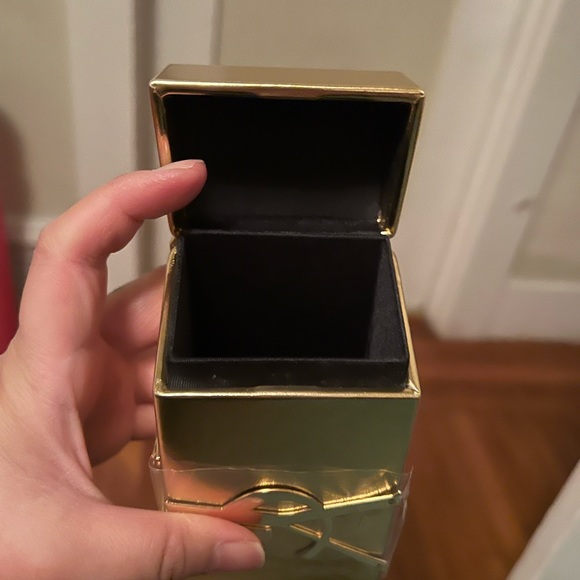 YSL Gold Mini Makeup Travel Case - Picture 4 of 6